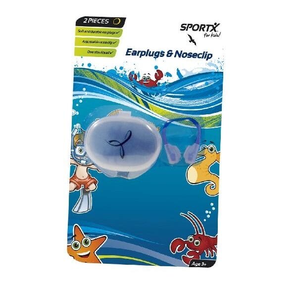 SportX Neusclip + Oordopjes