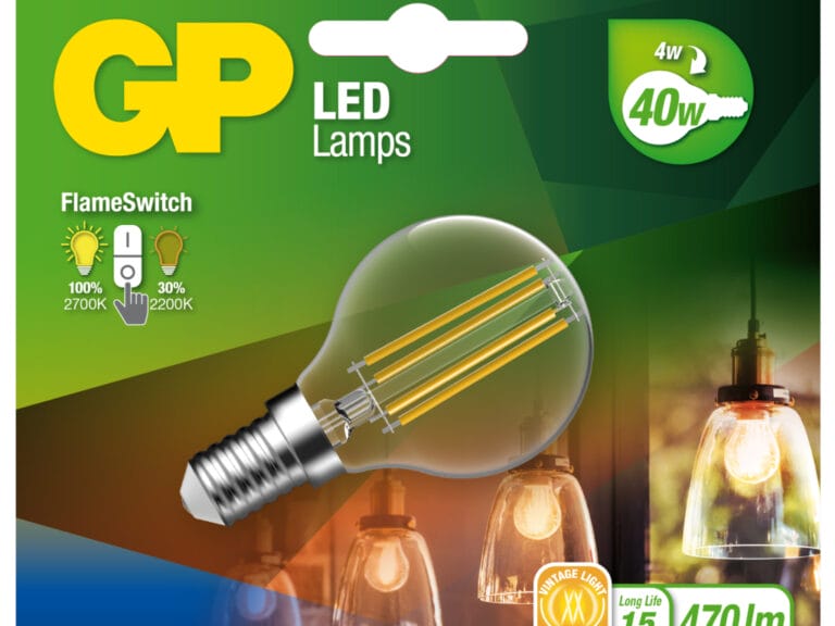 GP Lighting Gp Led M.globe Fila. Fs 4w E14