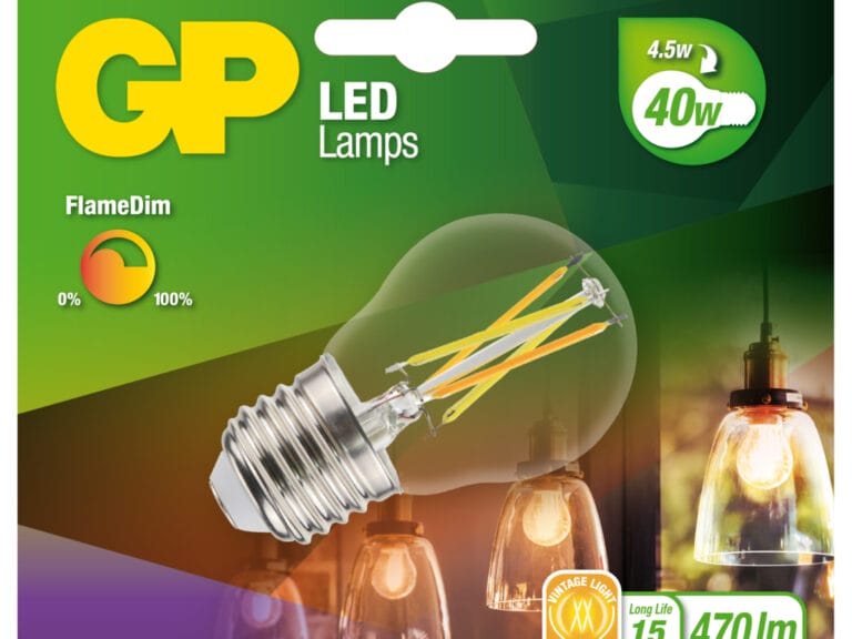 GP Lighting Gp Led M.globe Fila. Fd 4w E27