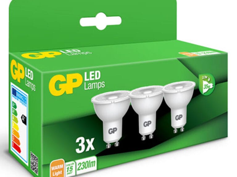 GP Lighting Gp Led Reflector 3x3.7w Gu10