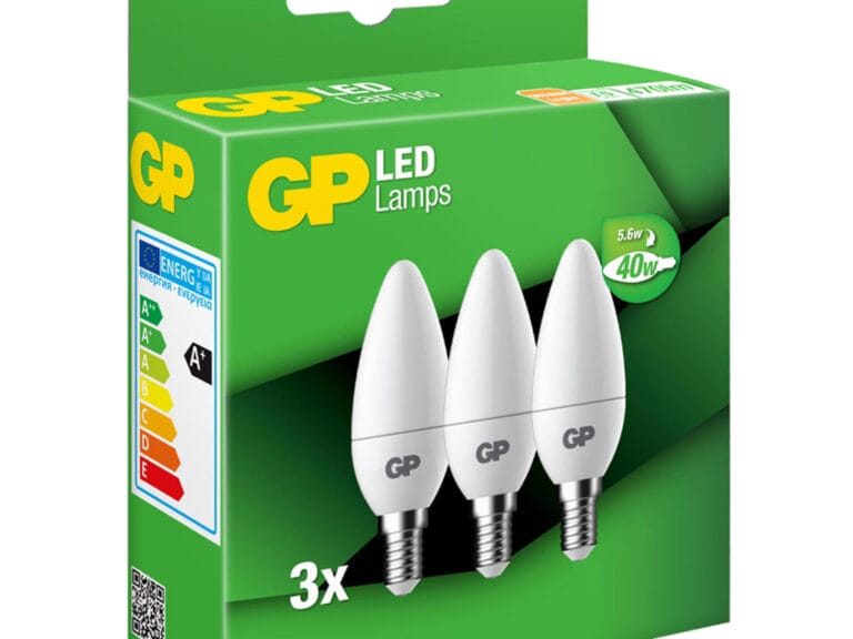 GP Lighting Gp Led Candle B35 3x 5