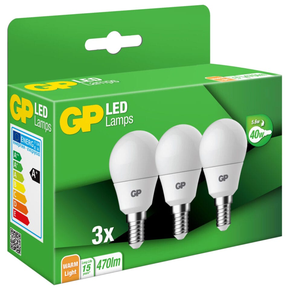 GP Lighting Gp Led Mini Globe 3x 5