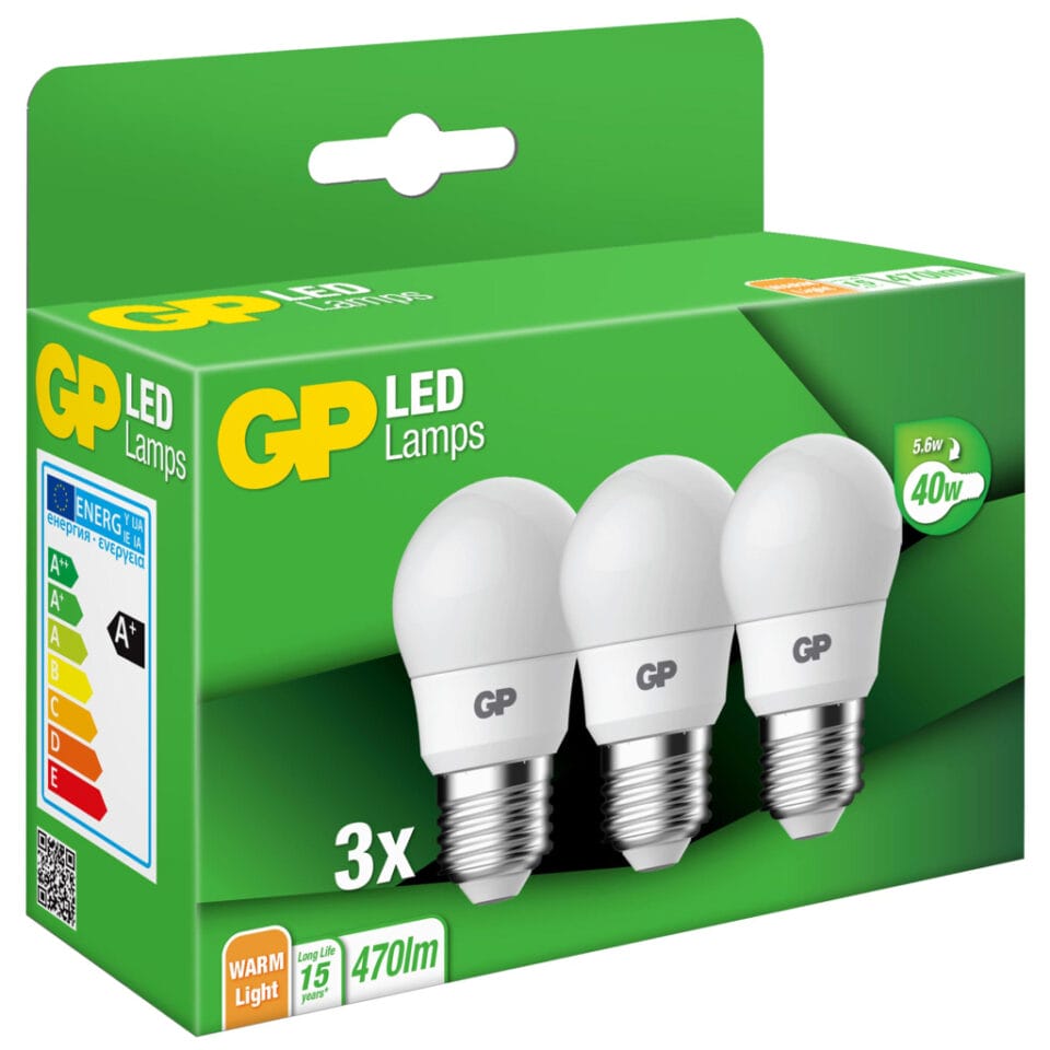 GP Lighting Gp Led Mini Globe 3x 5