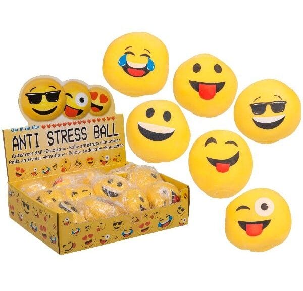 Emoticon Stress Ball Assorti