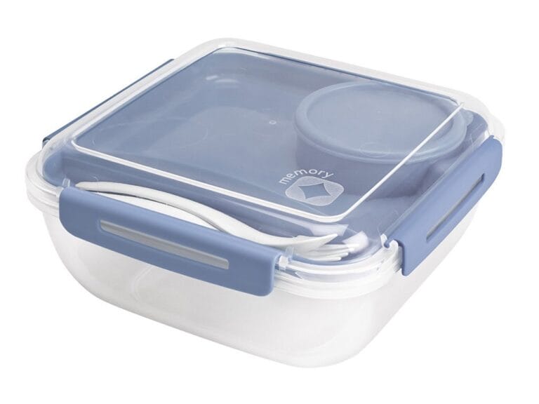 Rotho Salad To Go Lunchbox 1.7L Horizon Blauw