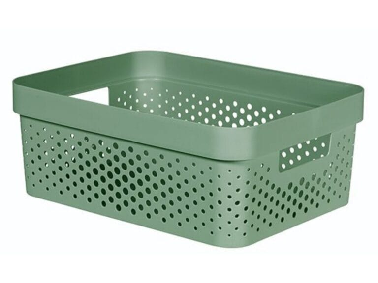 Curver Infinity Dots Opbergmand 11L Groen