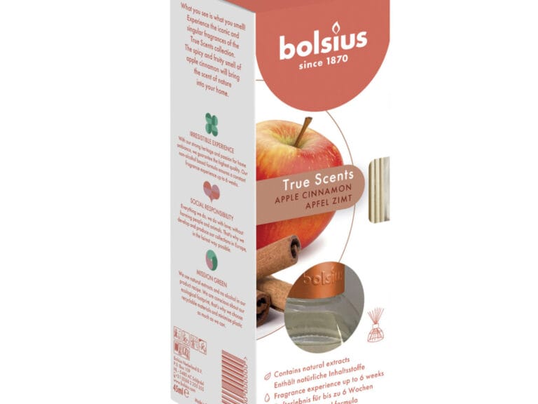 Bolsius Geurverspreider Appel Kaneel 45 Ml True Scents