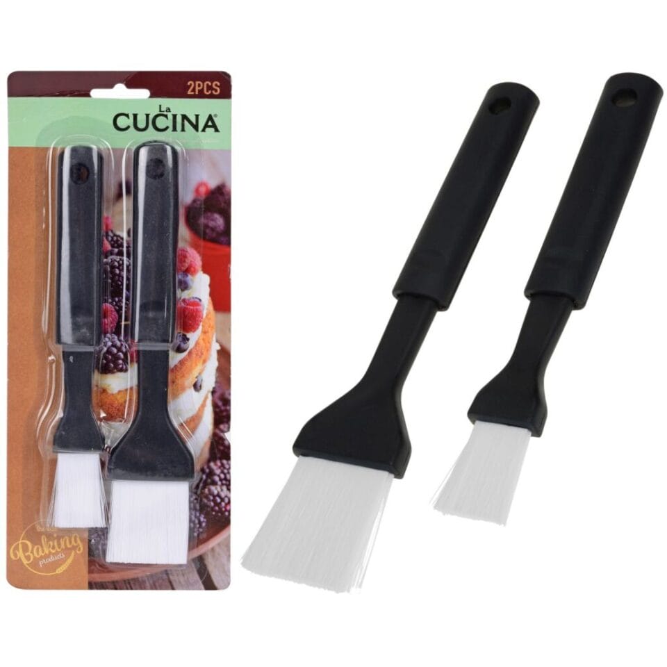 La Cucina Bakkwasten 2 Stuks Zwart/Wit