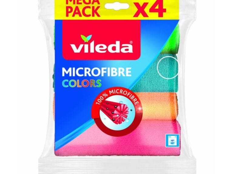 Vileda Colors Microvezeldoekjes 4 Stuks