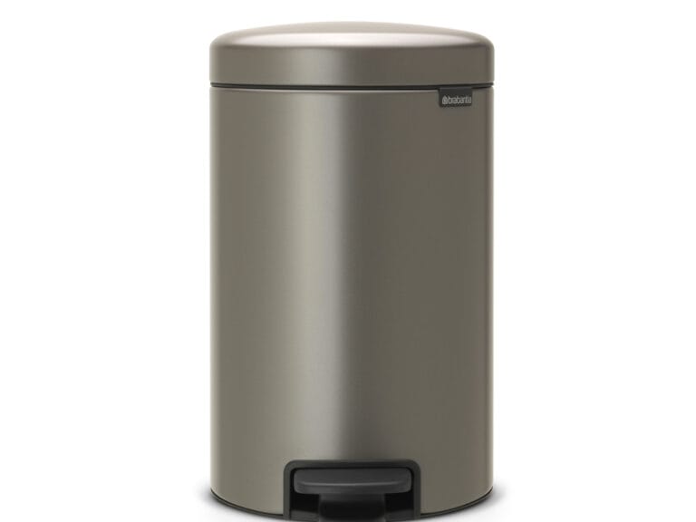 Brabantia NewIcon Pedaalemmer 12L Platinum