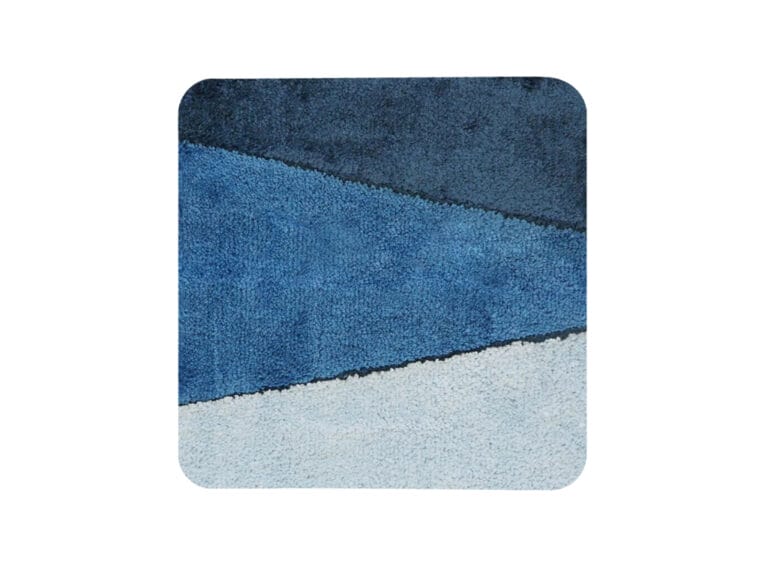 Dutch House Bidetmat Dijon 60x60 cm Blauw