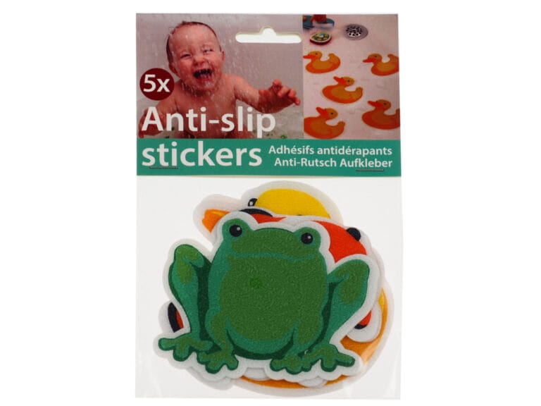 5 Antislip Stickers voor in Bad