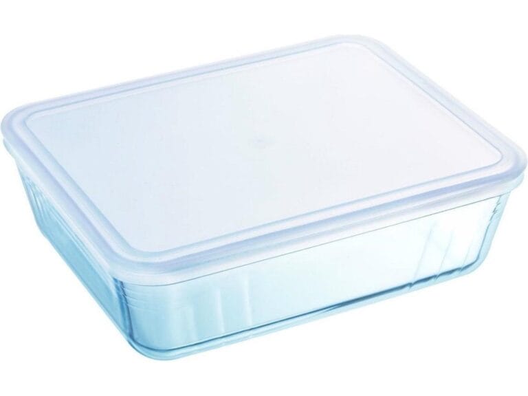 Pyrex Cook & Freeze Glazen Ovenschaal + Deksel 4L Transparant