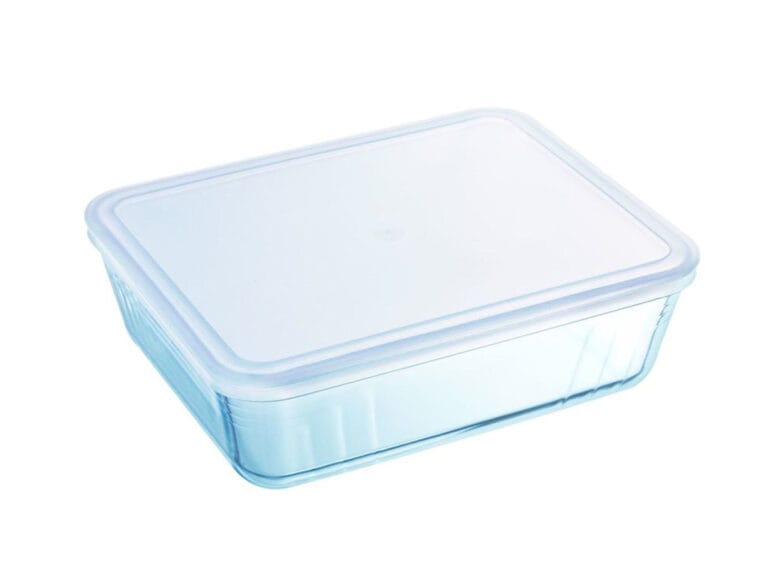 Pyrex Cook and Freeze Glazen Vershoudschaal met Deksel 1.5L