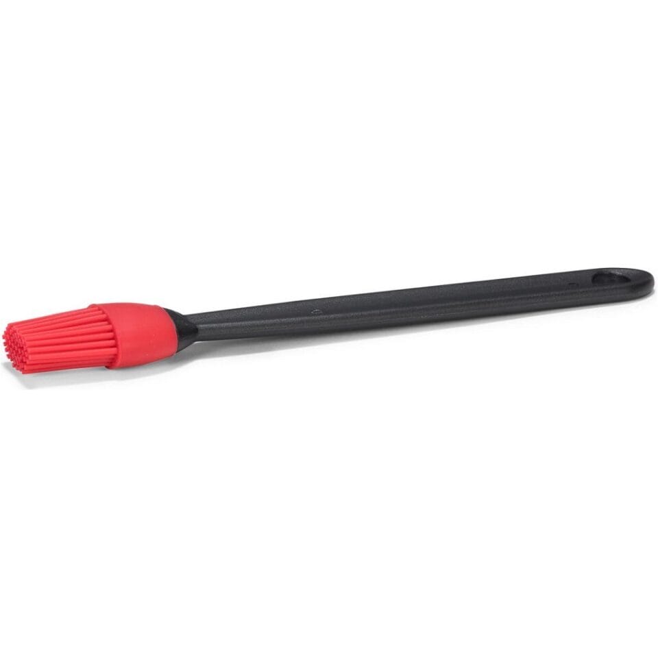 Patisse Siliconen Bakkwast 27 cm Zwart/Rood