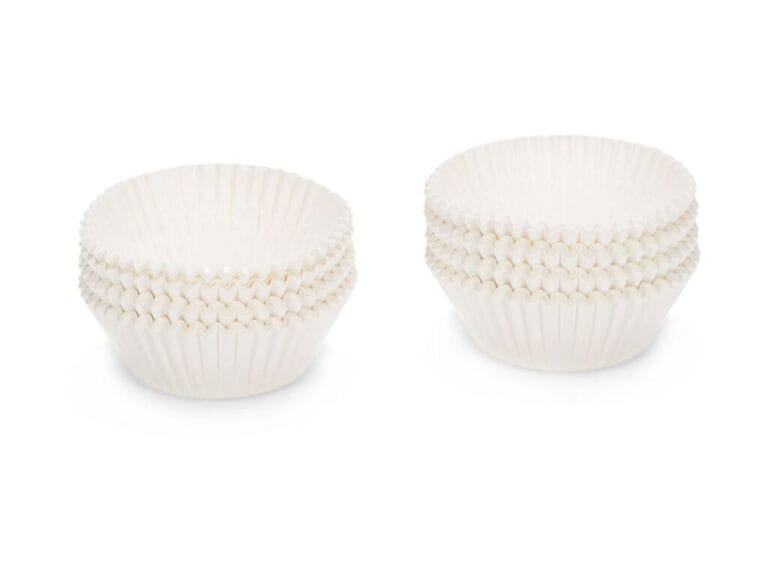 Patisse Papieren Cupcake Bakjes 5 cm 200 Stuks Wit