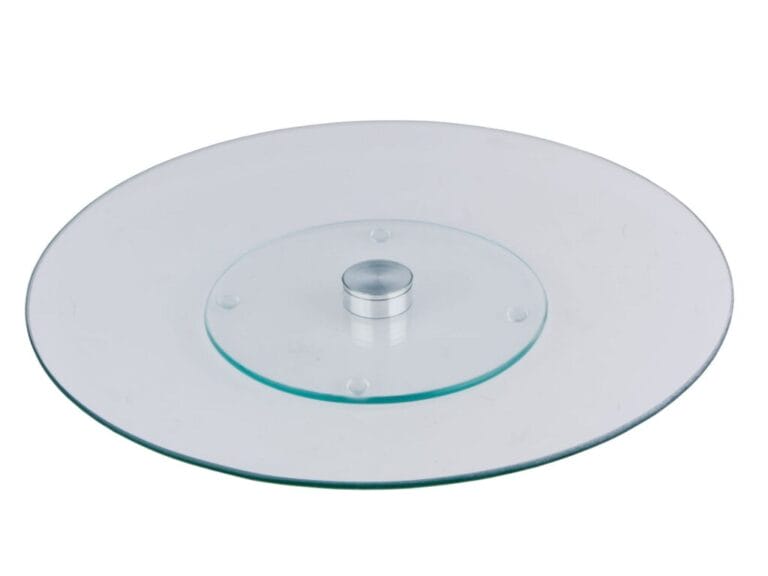 Lazy Susan Glazen Draaibare Serveerschaal 30 cm Transparant