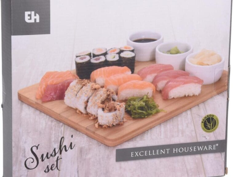 Excellent Houseware Sushiset 4-delig