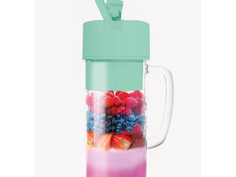 Mesa Living Drinkbeker Blender Mint/Transparant