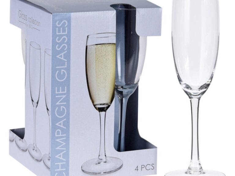 Champagneglas Set 4 Stuks