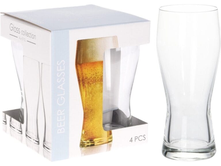 Bierglas 400ml Set 4 Stuks