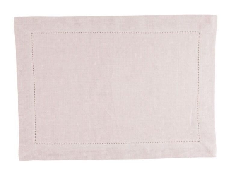 Linen&More Placemats 35x50 cm 4 Stuks Indi Light Pink
