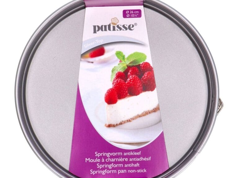 Patisse Silver Top Springvorm 26x6.5 cm Zilver