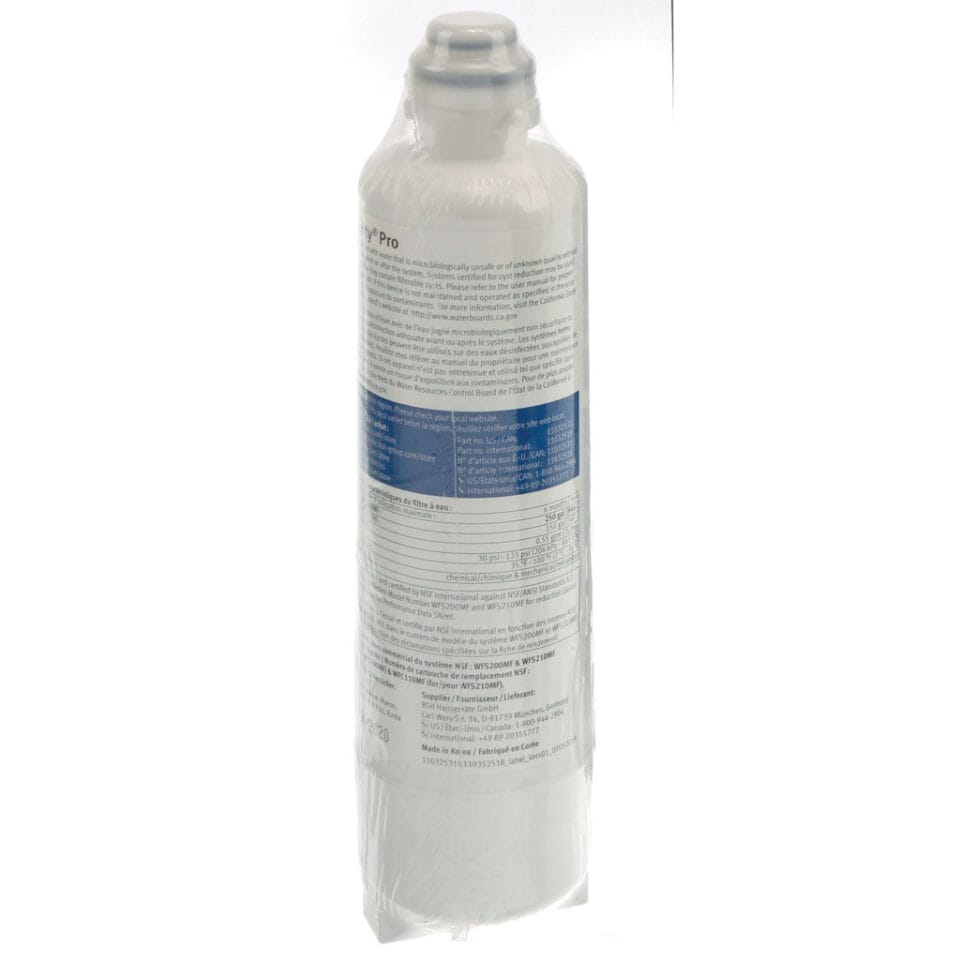 Bosch Siemens 11032518 Waterfilter - Afbeelding 2