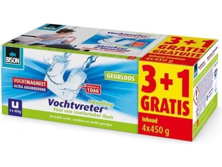 Bison Vochtvreter Magneet Navulling 3+1 Gratis