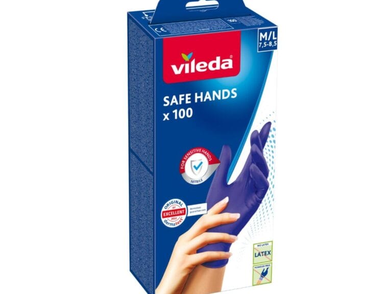 Vileda Handschoen Safe Hands 100 Stuks