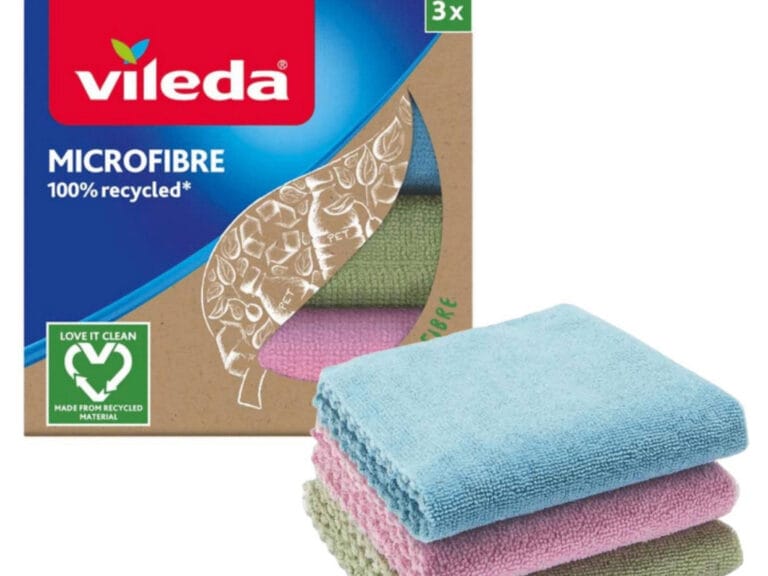 Vileda 100% Recycled Microvezeldoekjes 3 Stuks