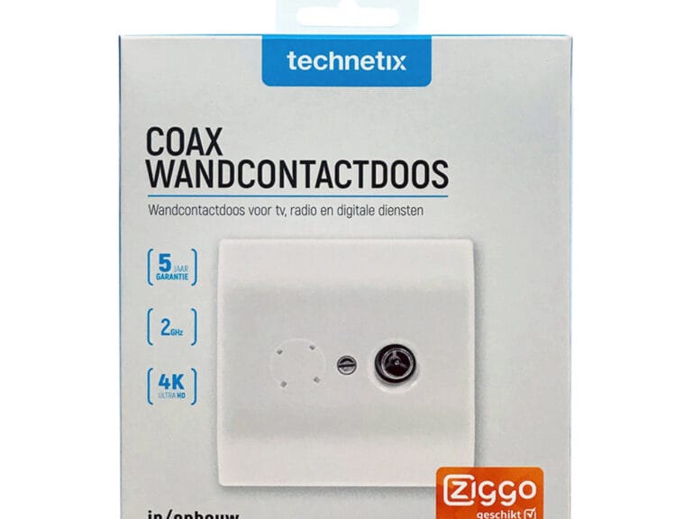 Technetix Coax Wandcontactdoos