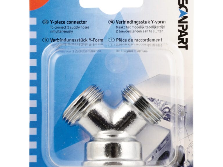 Scanpart 1132710002 Y-stuk Aanvoer 3/4 Inch Metaal