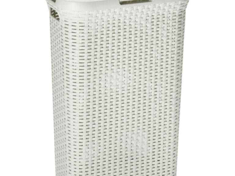 Curver Style Wasmand met Deksel 40L Wit