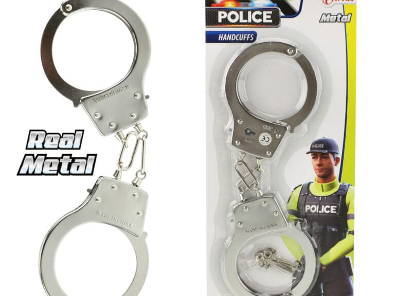 Toi-toys Metalen Politie Handboeien 28 Cm