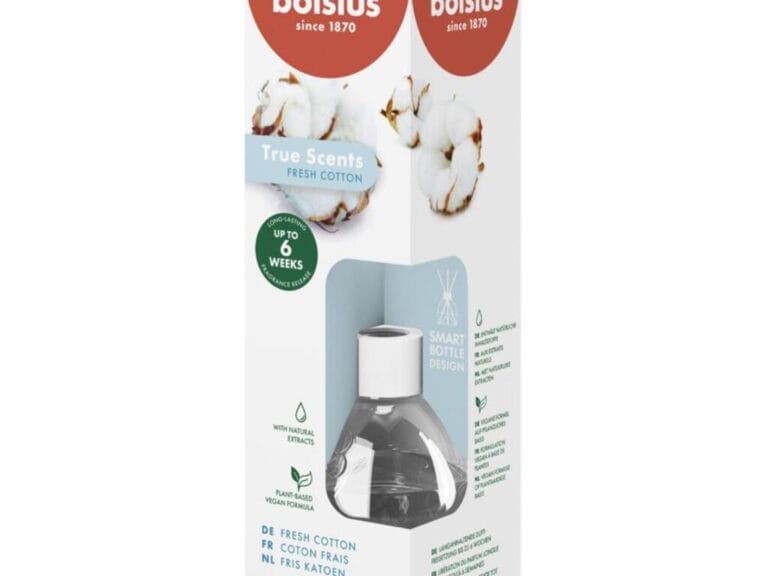 Bolsius True Scents Geurstokjes Fresh Cotton 60 ml