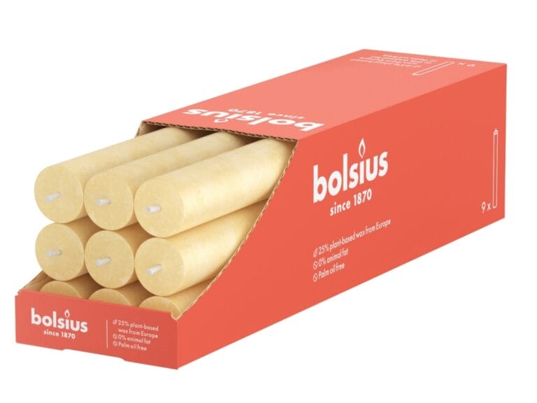 Bolsius Dinerkaars Rustiek Oat Beige