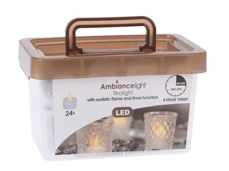 Ambiance LED Theelichtjes met Timer 24 Stuks