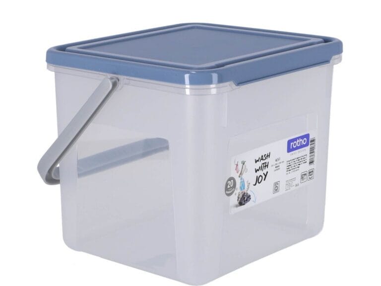 Rotho Waspoederbox 4.5L Horizon Blauw/Transparant