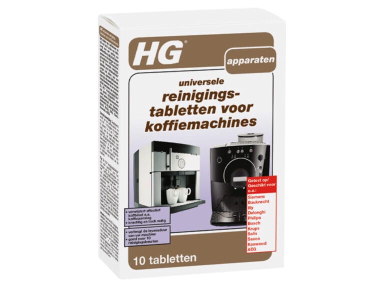 HG Reinigingstabletten voor Koffiemachines 10 Stuks