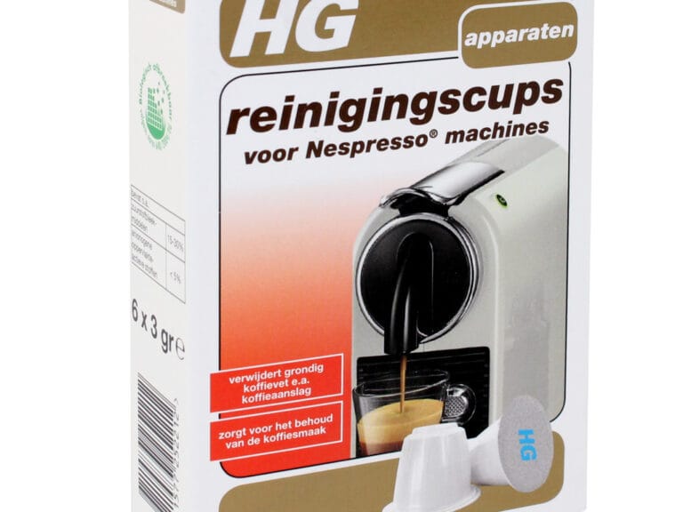 HG Reinigingscups V. Nespresso