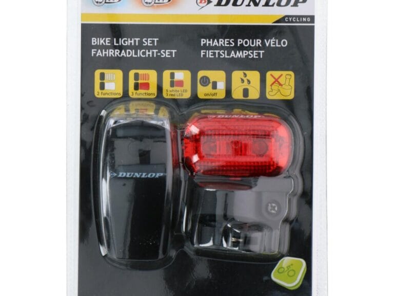 Dunlop LED Fietslampen 2-delig