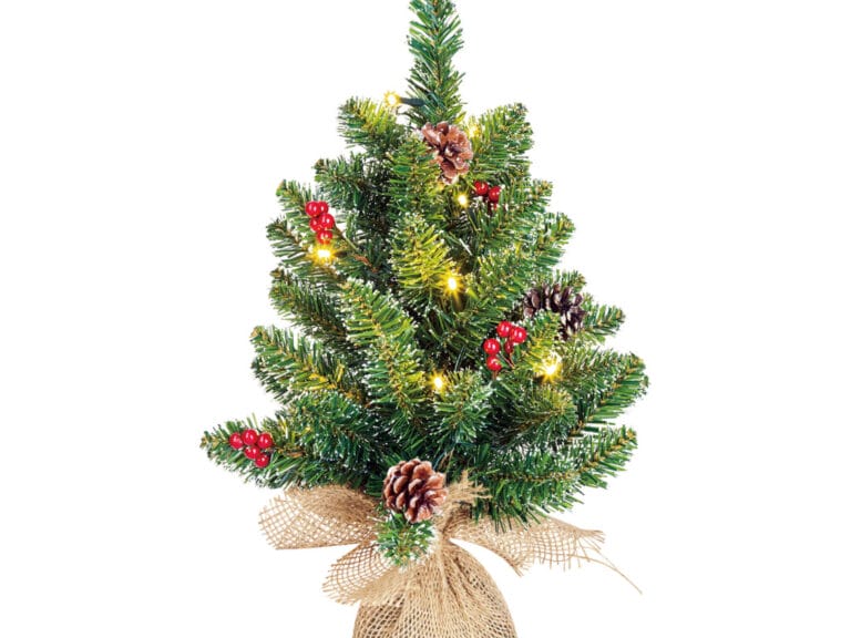 Creston Mini LED Kerstboom 45x35 cm Groen