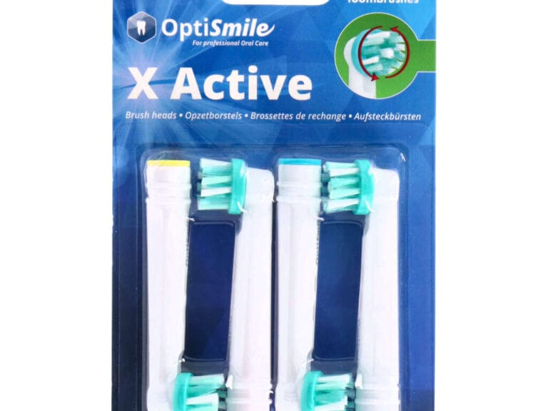 Optismile Opzetborstels voor Oral-B Elektrische Tandenborstels 4 Stuks