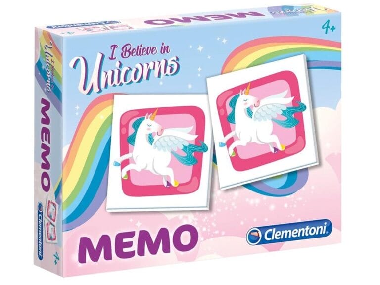 Clementoni Memory Eenhoorns 48 Kaarten