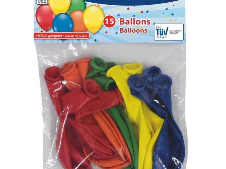 Stylex Helium Ballonnen 75 cm 15 Stuks