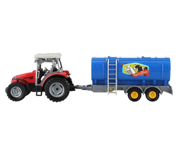 Dutch Farm Tractor met Trailer 1:32