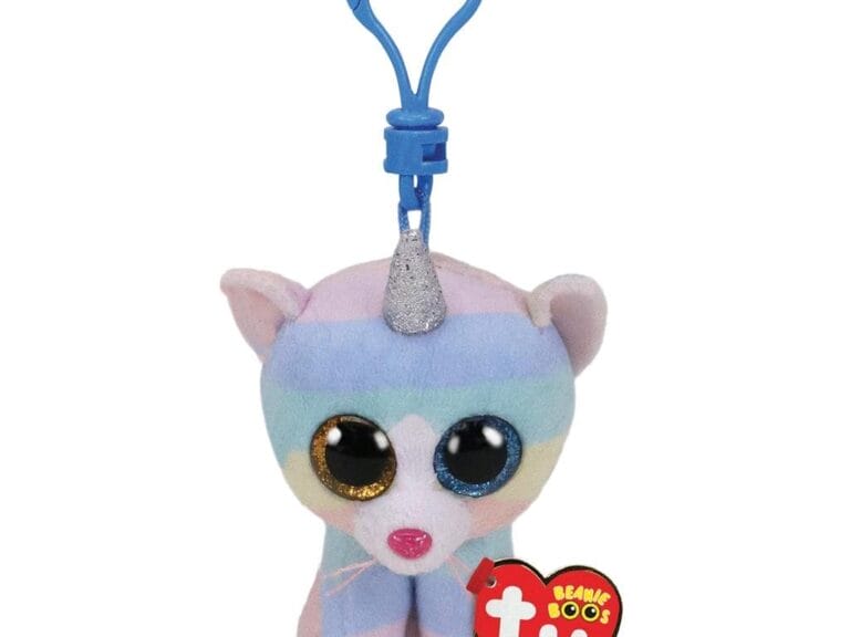 TY Beanie Boo's Clip Knuffel Kat Heather