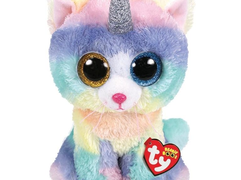 TY Beanie Boo's Knuffel Kat Heather 24 cm