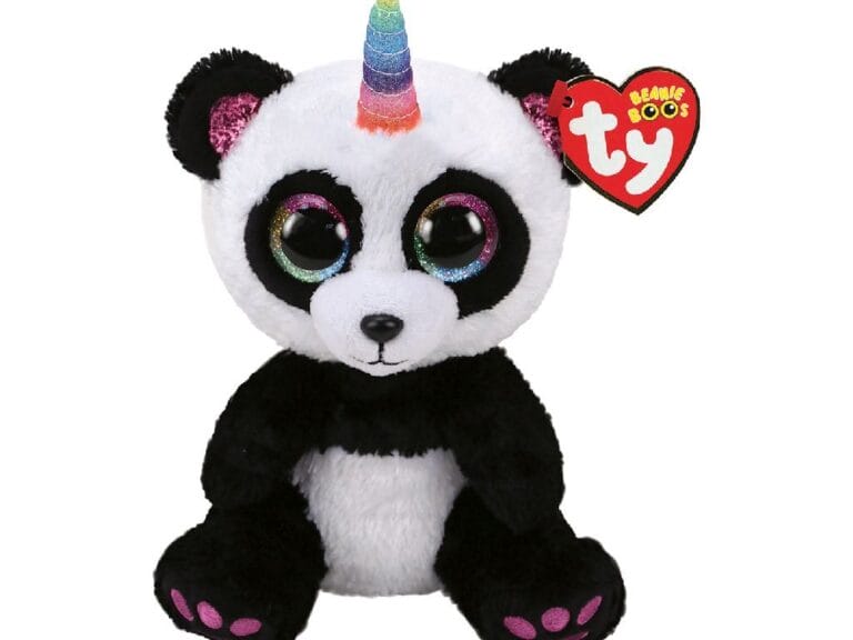 TY Beanie Boos Panda Knuffel Paris 15 cm